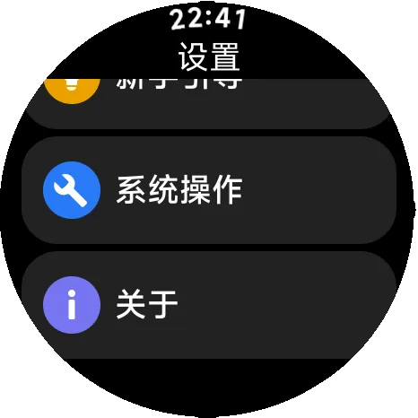 一张 Xiaomi Watch 屏幕截图